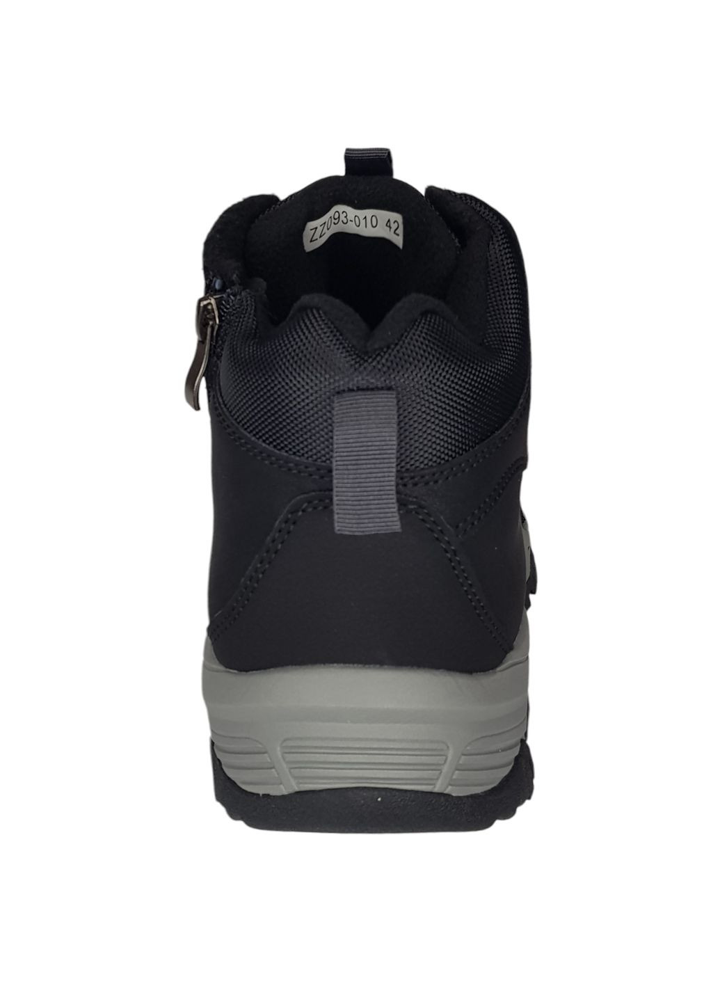 Черные зимние зимние спортивные ботинки Wollen