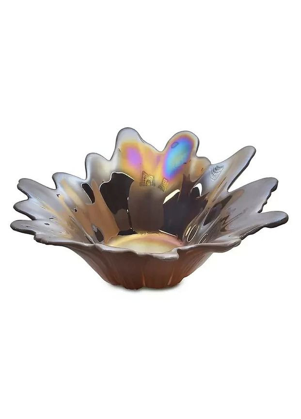 Блюдо скляна 316-880 25 см сіра Franco (368763997)