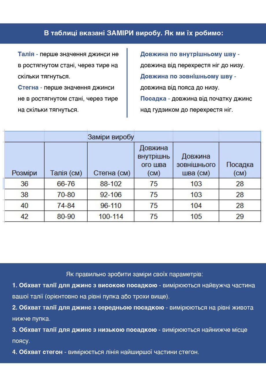 Джинси жіночі сині тонкі прямі пояс на резинці Палаццо Adorati - (322999519)