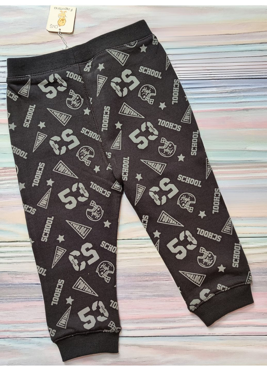 Темно-серые спортивные, повседневный демисезонные брюки Fagottino