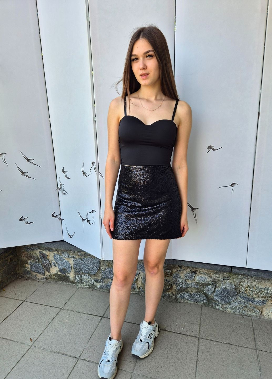 Топ майка женский Ice Silk на бретельках c уплотненными чашечками No Brand (369559508)