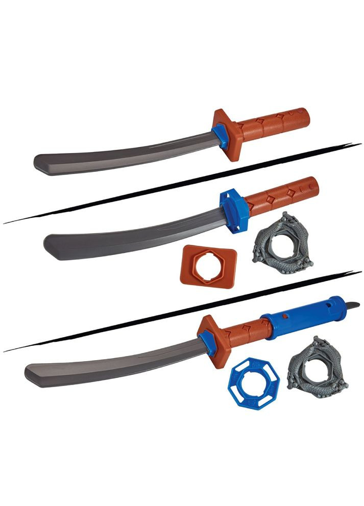 Набір Черепашки-Ніндзя MOVIE III W2 Меч-катану Лео подвійний удар (84251) TMNT (323098298)