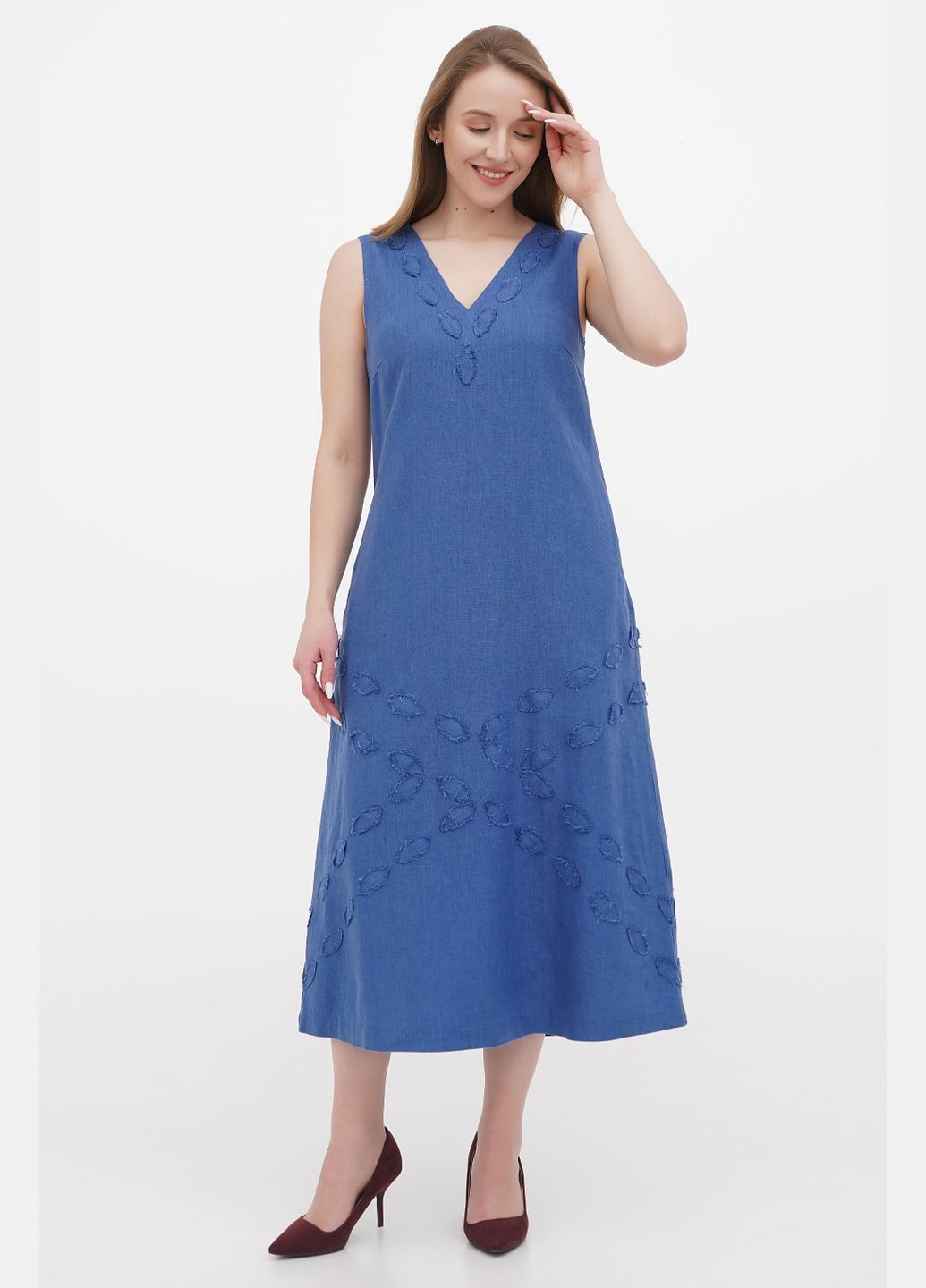 Синя сукня даліда, р., код 0220/44/1131 ГАЛЕРЕЯ ЛЬОНУ