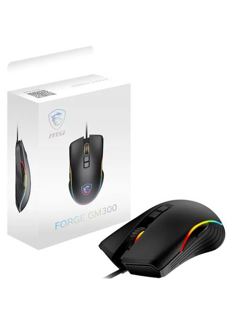 Мышь FORGE GM300 Black (S12-0402300-HH9) MSI (370849044)
