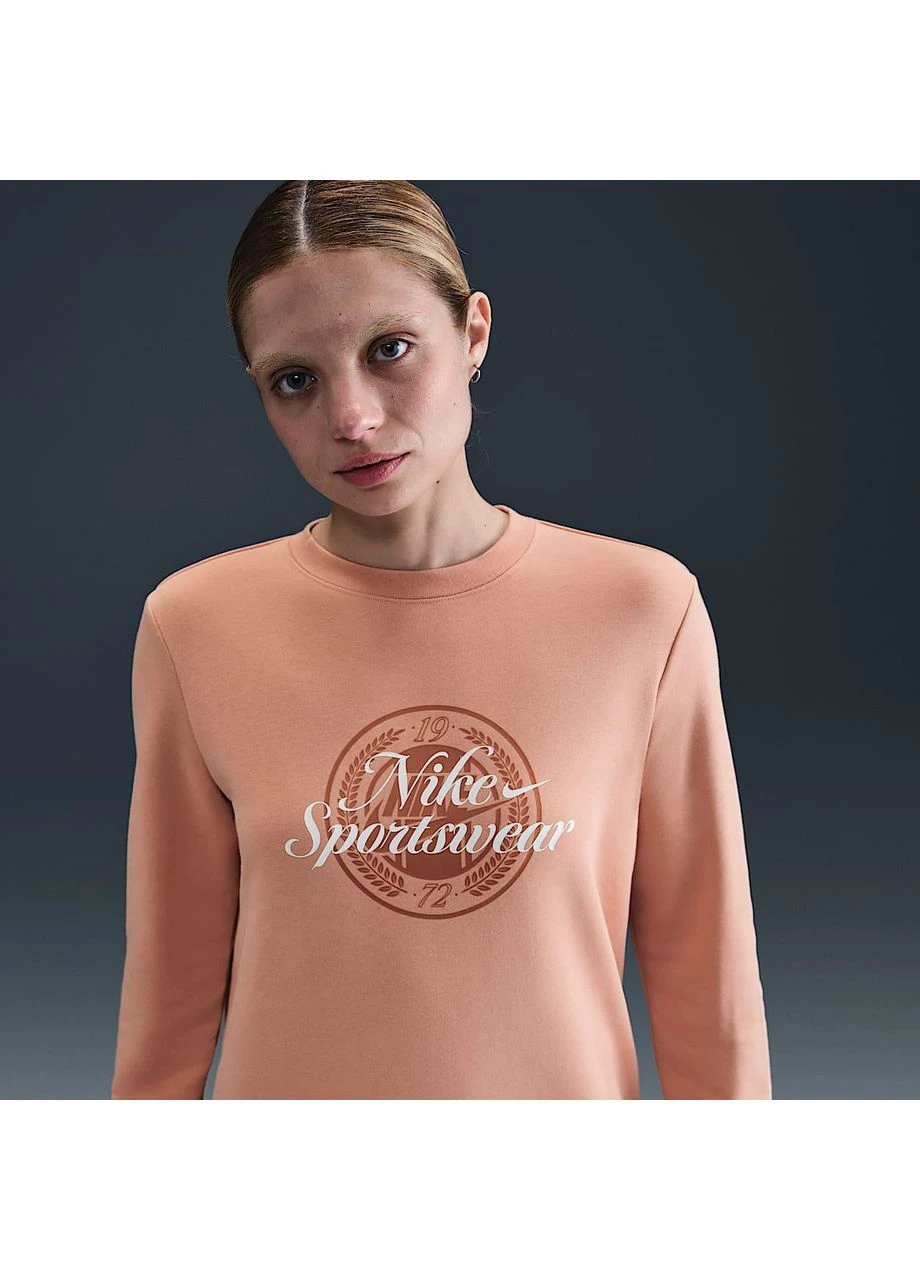 Світшот Sportswear Club Fleece Peach HV2342-688 Nike (398048145)