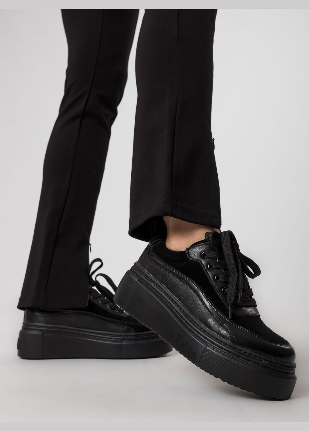 Черные кеды (2273т) Mantyyra