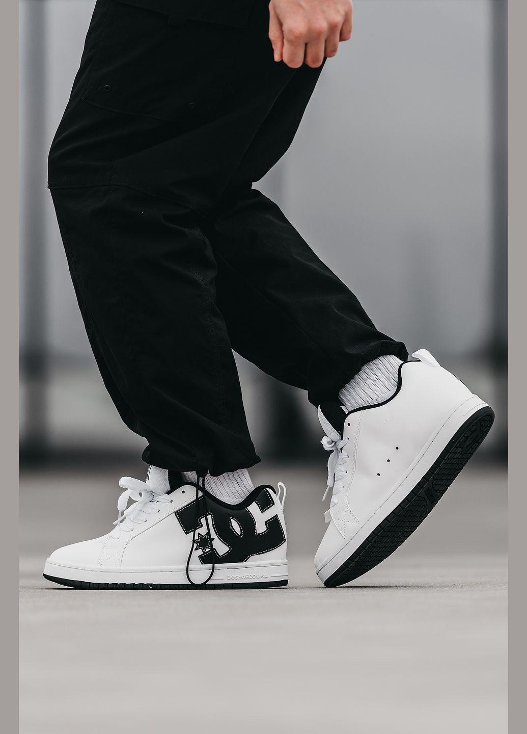 Кроссовки женские и мужские DC Shoes Court Graffik white | ДС Шуз белые No Brand белые всесезоны (315006166)