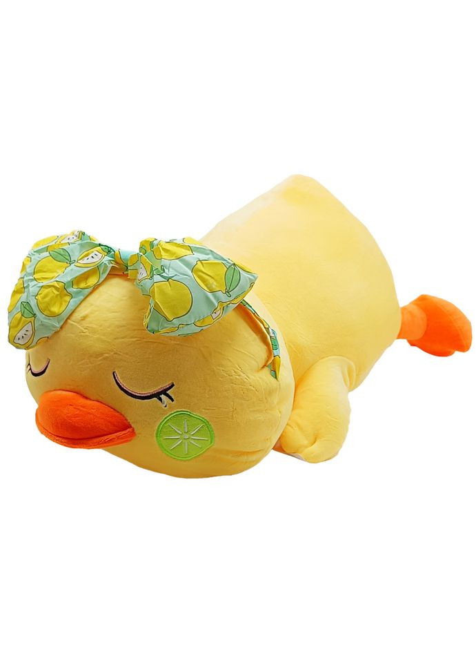 Детская мягкая игрушка "Уточка" L1126 игрушка с пледом, размер 60 см Bambi (356108924)