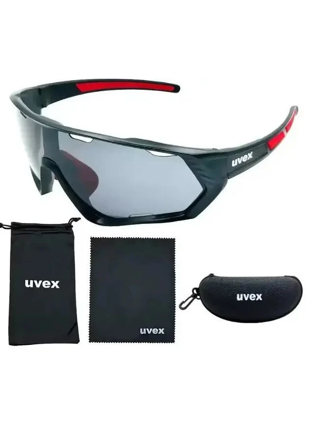 Спортивные очки UV400 для путешествий, рыбалки, велосипеда, бега, горных походов лёгкие унисекс ударопрочные линзы No Brand (393813798)