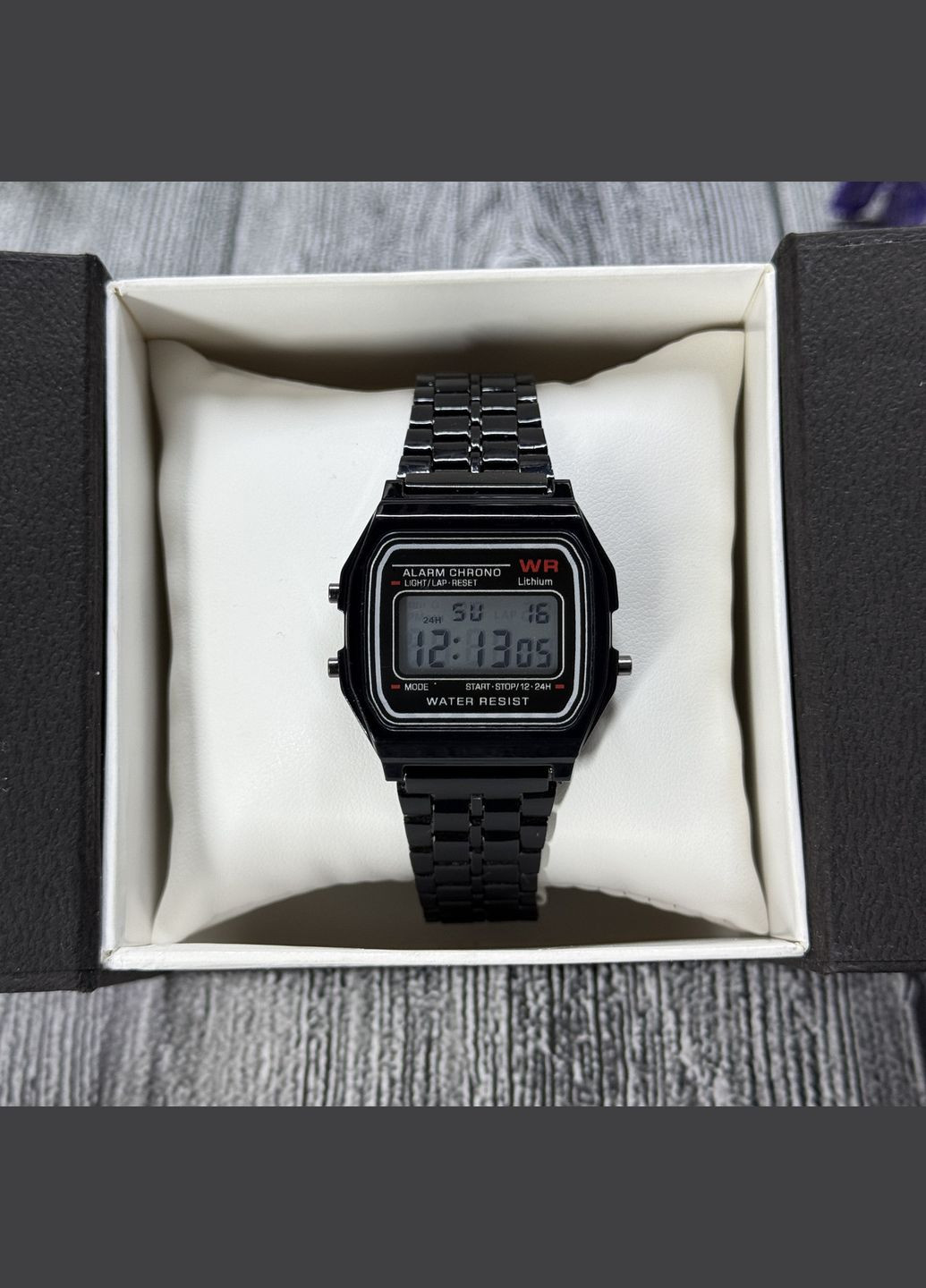 Наручные электронные часы F-91W черного цвета (10062) No Brand (339625217)