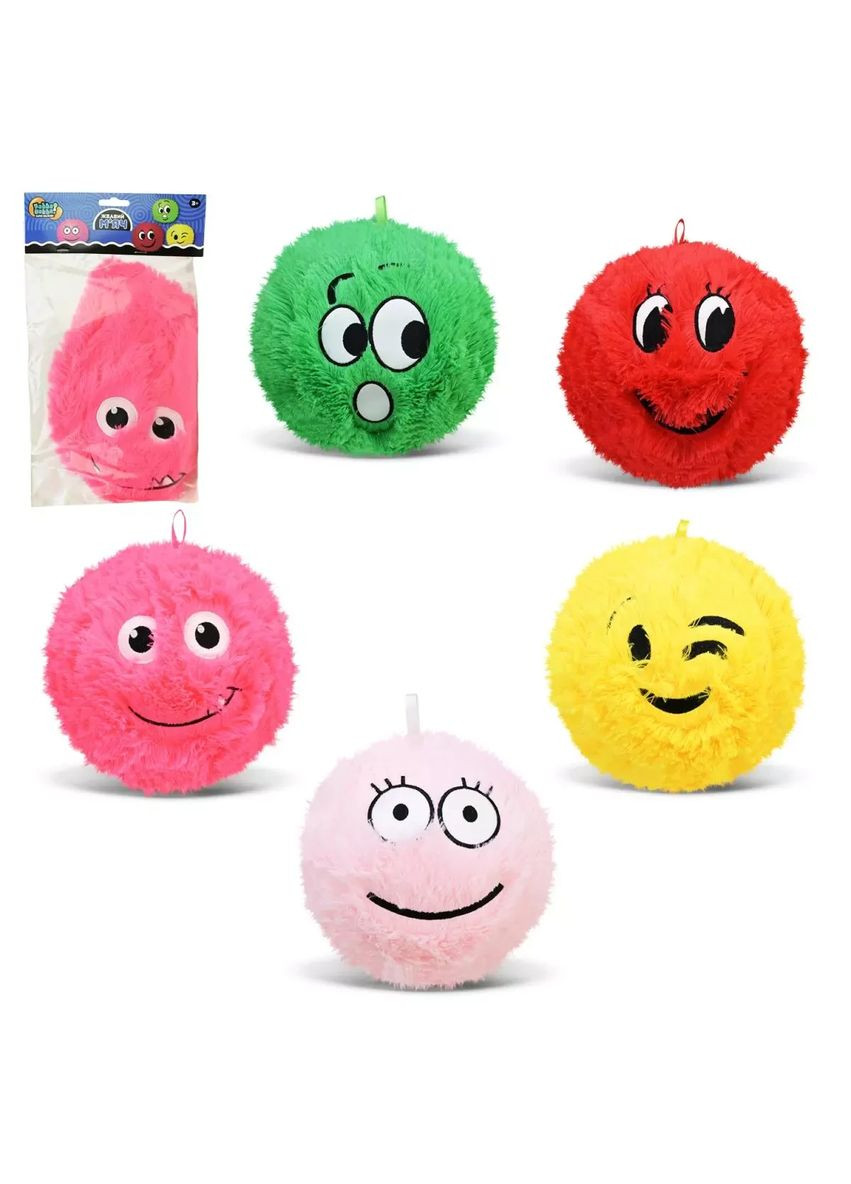 Іграшка м'який м'яч смайлик 23 см SB2581 в асортименті No Brand (362435925)