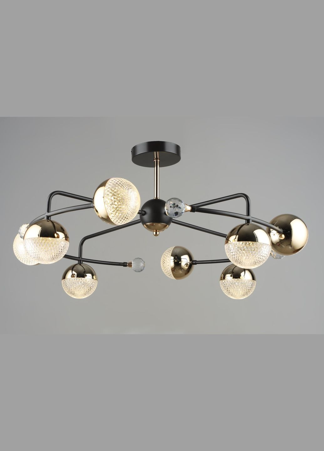 Люстра світлодіодна B N6192/8 COFFEE+FGD 112W Sirius (301195235)