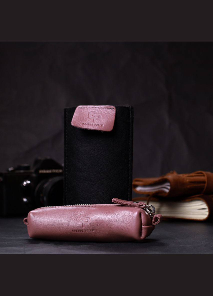 Стильная женская кожаная ключница 16791 Grande Pelle (298571785)