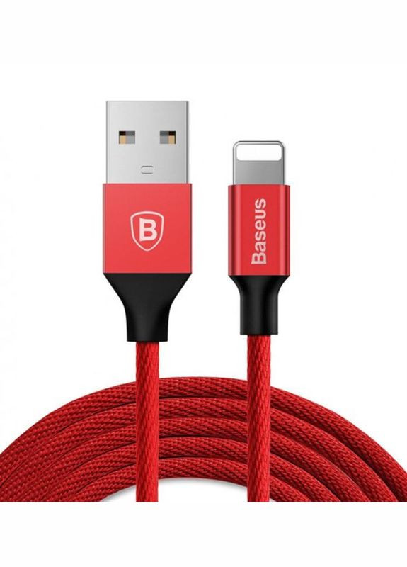 Кабель Yiven USB - Lightning (M/M), 1.8 м Red (CALYW-A09) Baseus (336951607)
