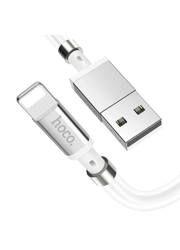 USB Cable U91 Magic Magnetic Lightning White 1m Hoco (271823260)