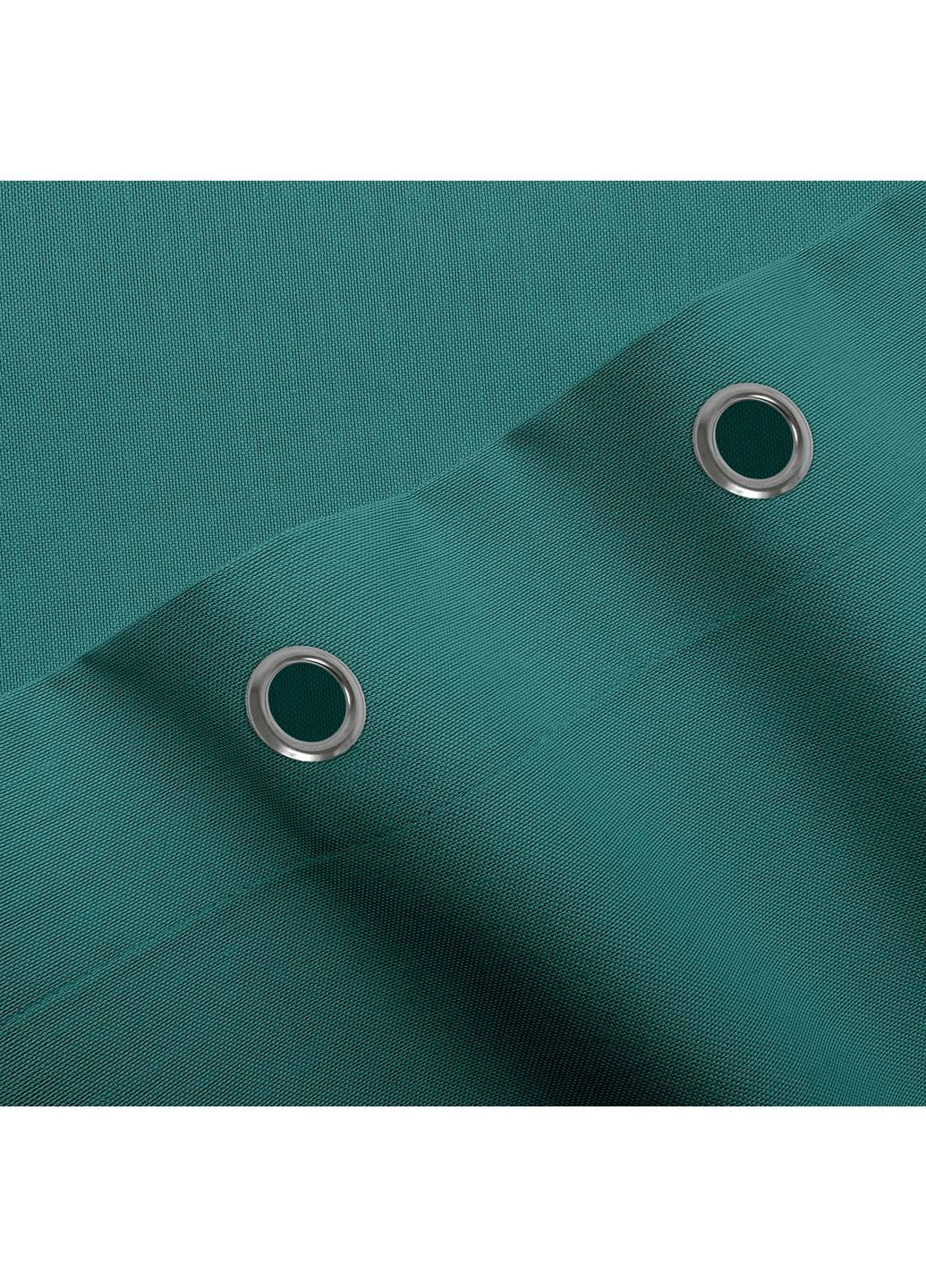 Шторка для душа и ванной OCEAN с кольцами 180х180 см Бирюзовый Cosas (372991105)