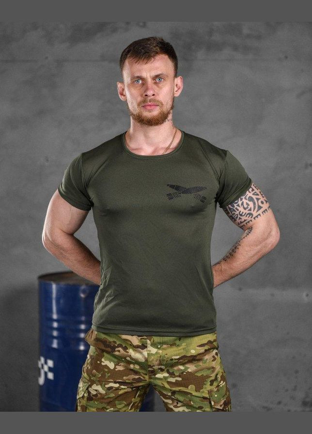 Тактична потовідвідна футболка Odin oliva nikos M No Brand (290704181)