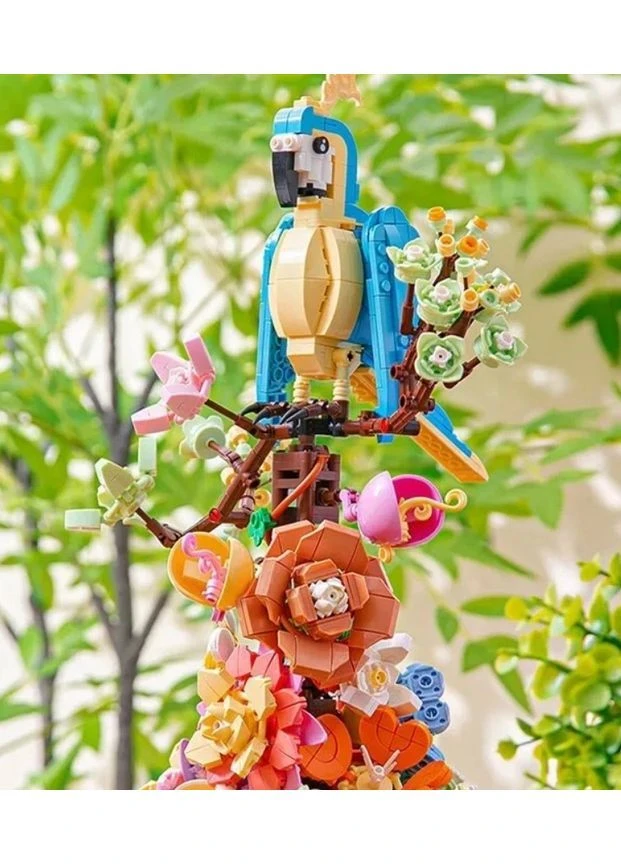Дитячий конструктор декоративний Garden of Eden Серія Floral Пташиний сад 1162 деталі (2104619352) No Brand (382862949)