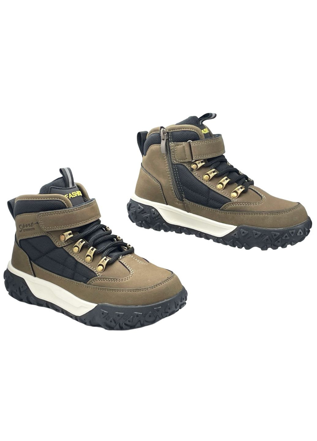 Коричневые повседневные осенние демисезонные ботинки Jong Golf