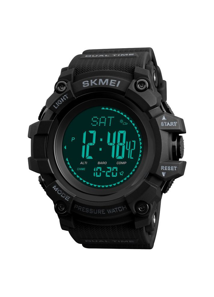 Чоловічий наручний годинник 1358BK watch (Black) Skmei (322334131)