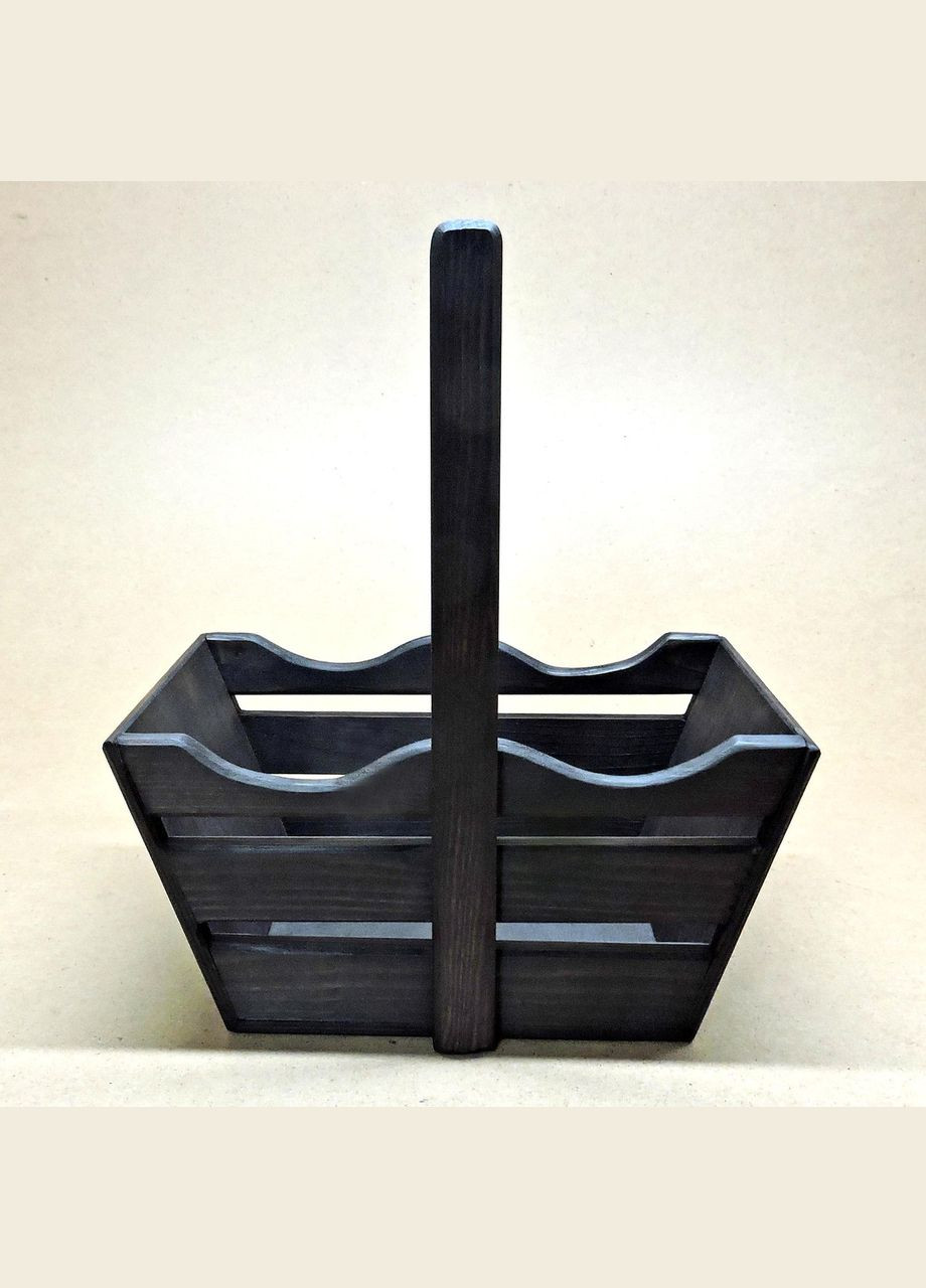 Подарунковий кошик з дерева Стренд венге (ПДК-000504) No Brand (328910970)