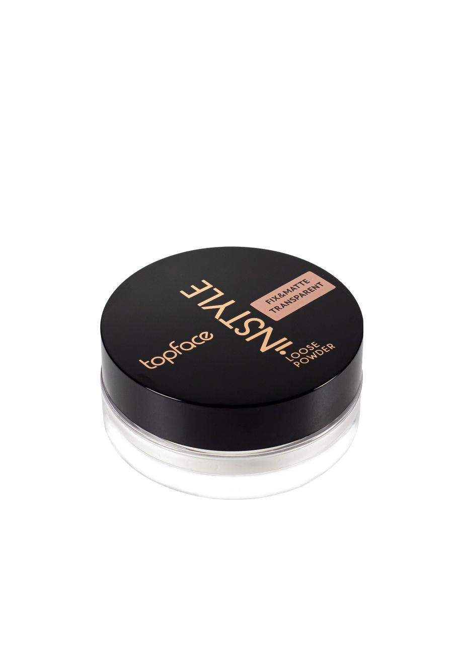 Пудра розсипчаста для обличчя INSTYLE Perfective Loose, 101 Прозорий TopFace (335858372)