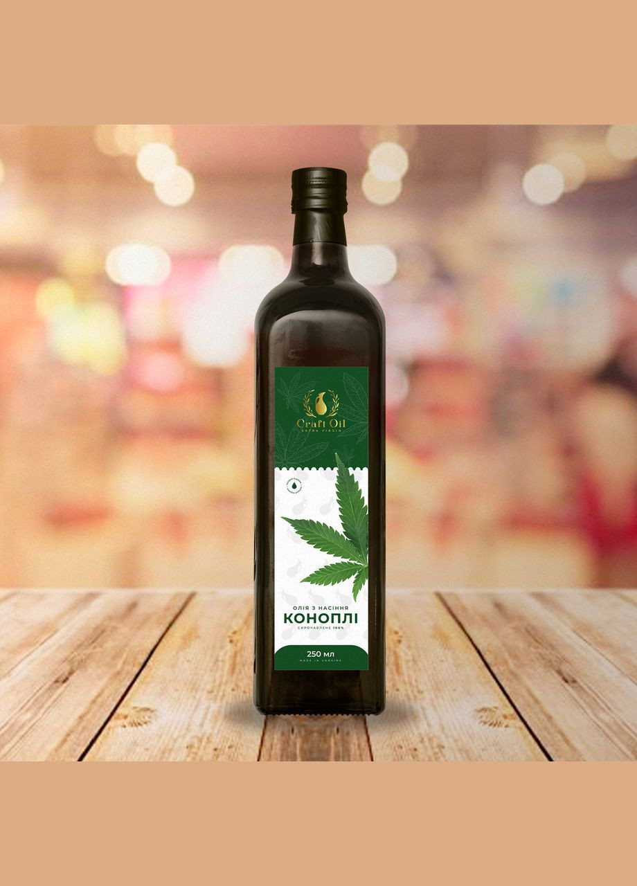 Олія конопляна 250 мл (1692528789) Craft Oil (323209480)