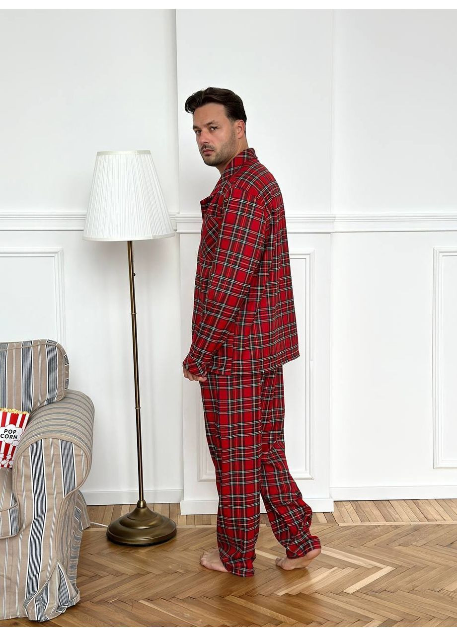 Піжама чоловіча домашній костюм No Brand (363256593)