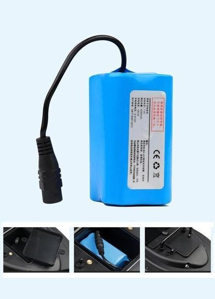 Кораблик на радіокеруванні для завезення підгодовування та снастей R3 + сумка для переноски Чорний (RT050674) Boer (317894209)