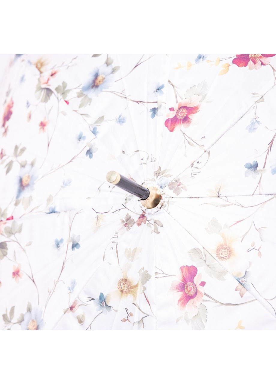 Бежева} класичний парасолька-тростина напівавтомат бежевий 99 см для дощу та захисту від опадів 7 спиць парасолька для чоловіків і жінок Yiwu (370602424)