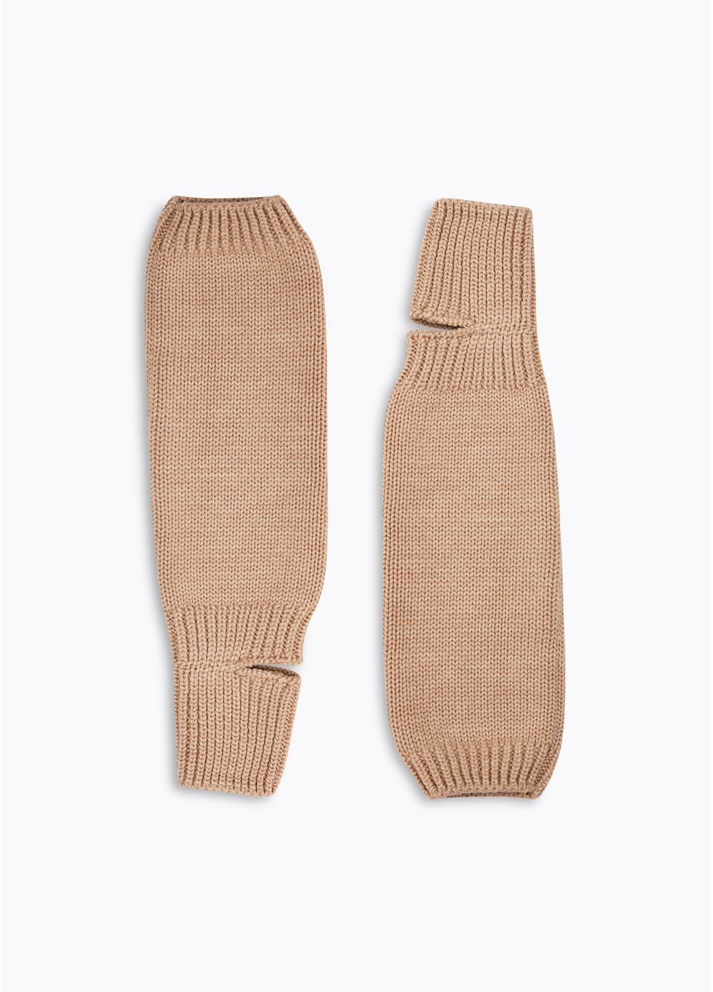 Митенки из шерсти I Am Wool Beige Mitts (365629234)