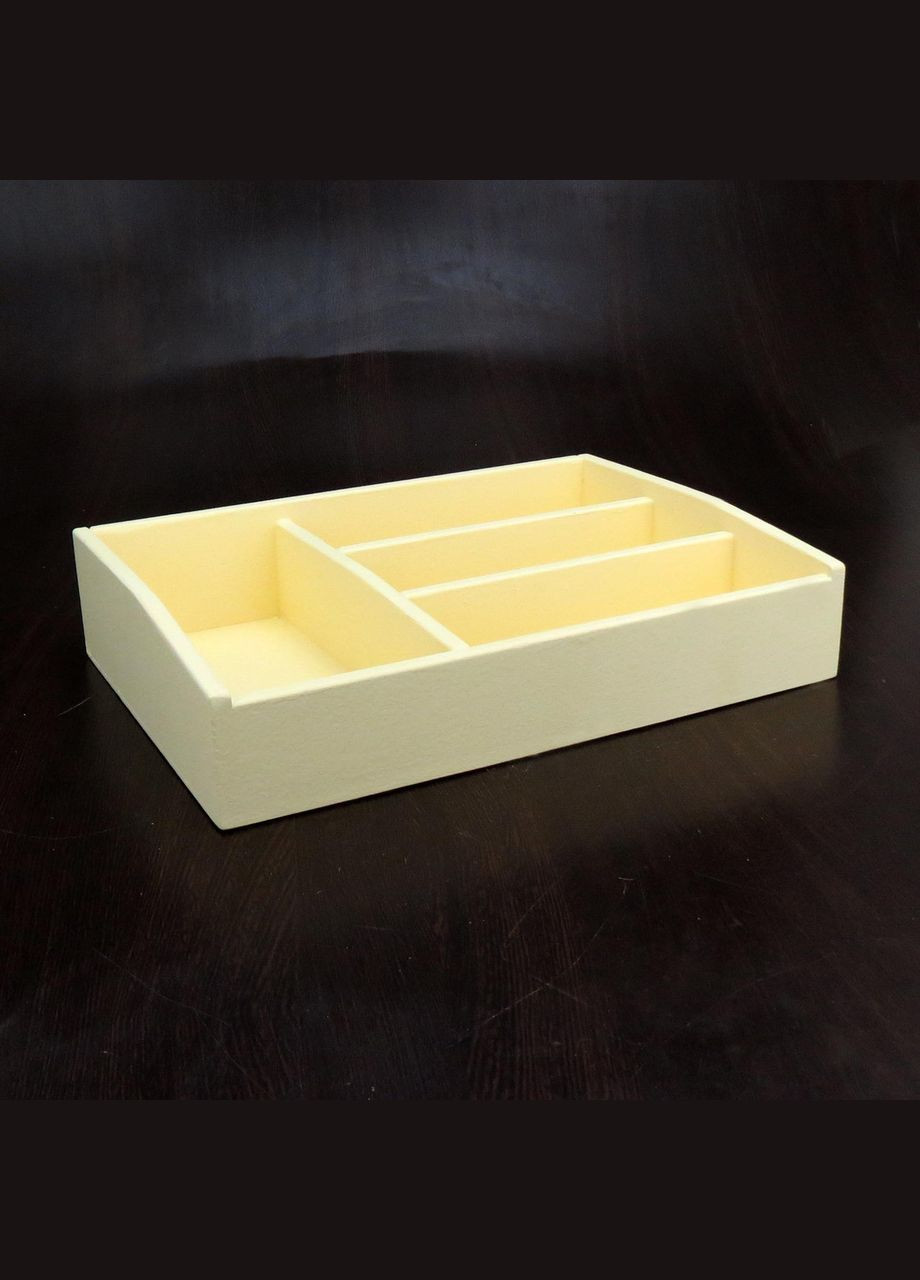 Органайзер настільний з дерева Натман лимонад (КНЦ-004451) No Brand (328224809)