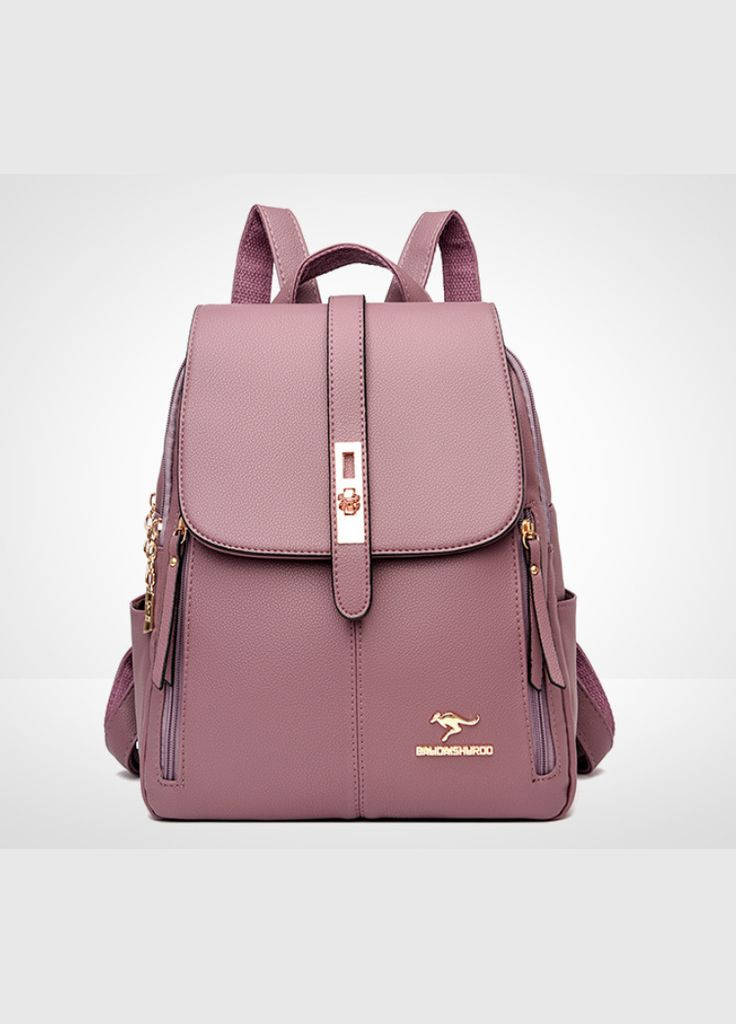 Жіночий рюкзак кенгуру Червоний No Brand (301083037)