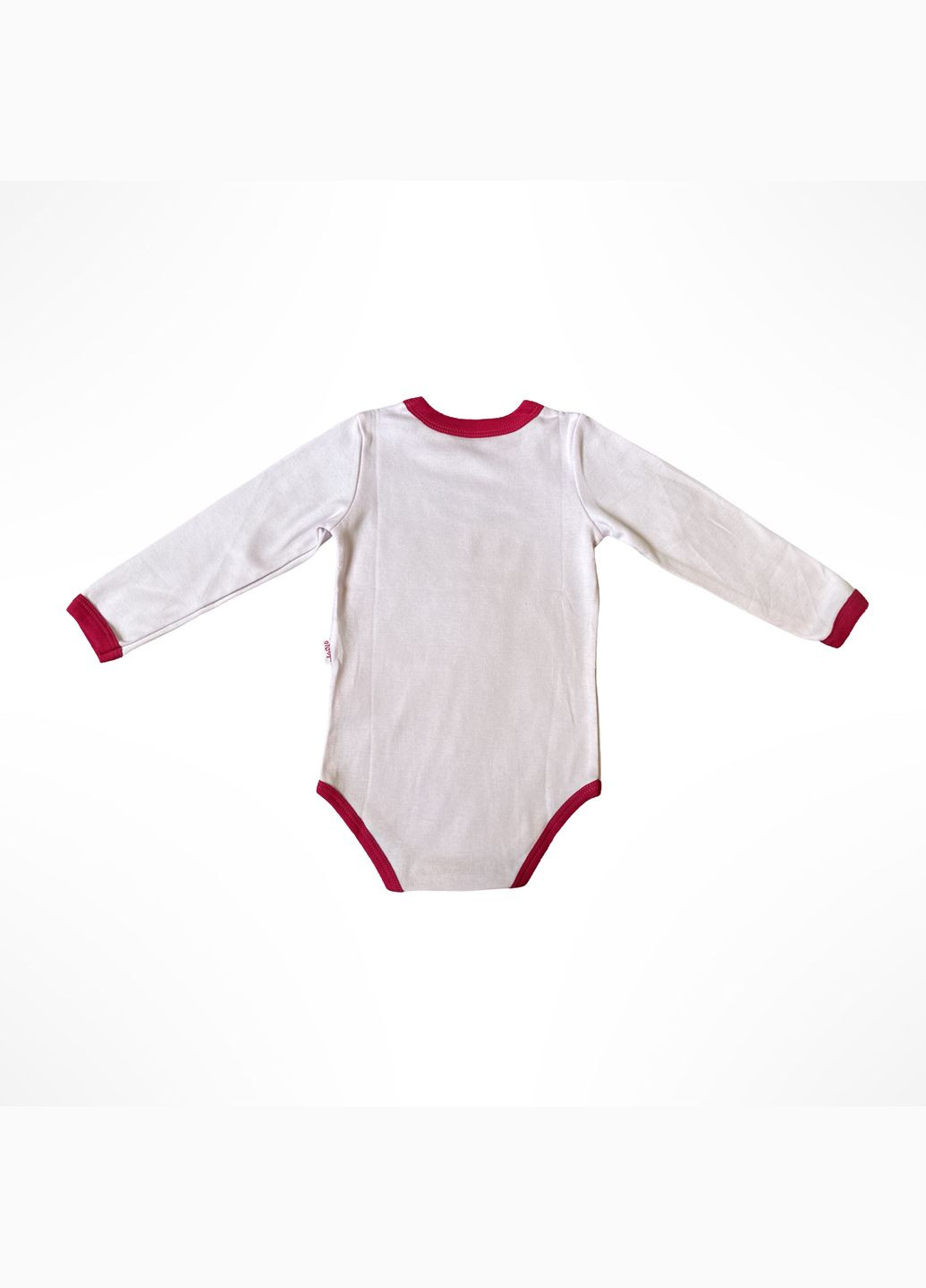 Дитяче боді з довгим рукавчиком Nicol 74-98 см Блідо-рожевий (0431) No Brand (316680522)