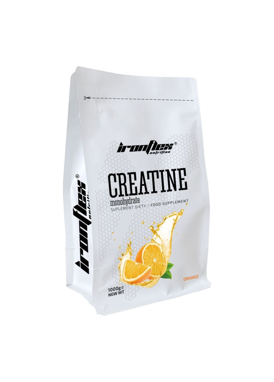 Креатин моногидрат Creatine Monohydrate 1000g (Orange) Ironflex (317286987)