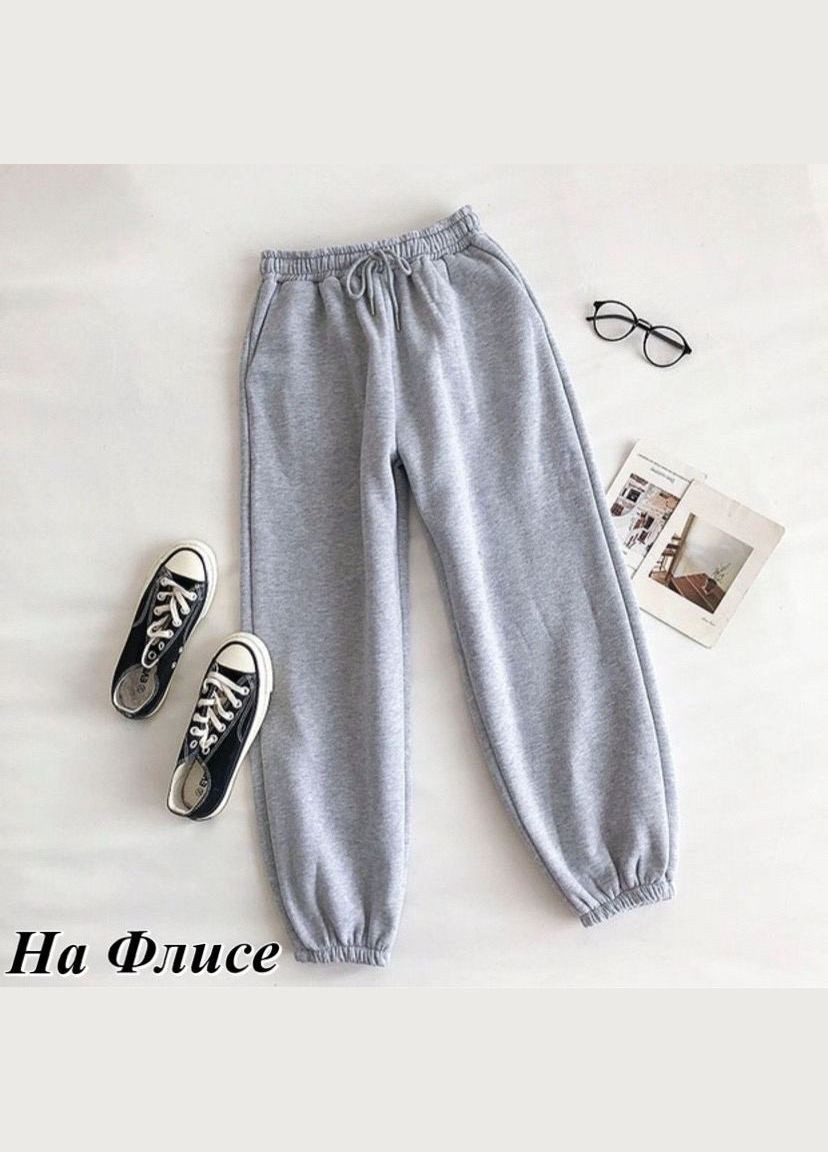 Женские джогеры на флисе No Brand (319321246)