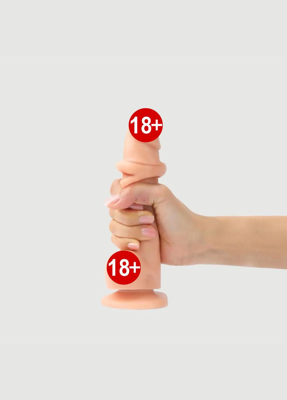Фалоімітатор SLIDING SKIN REALISTIC DILDO VANILLE - L Strap-On-Me (303882428)