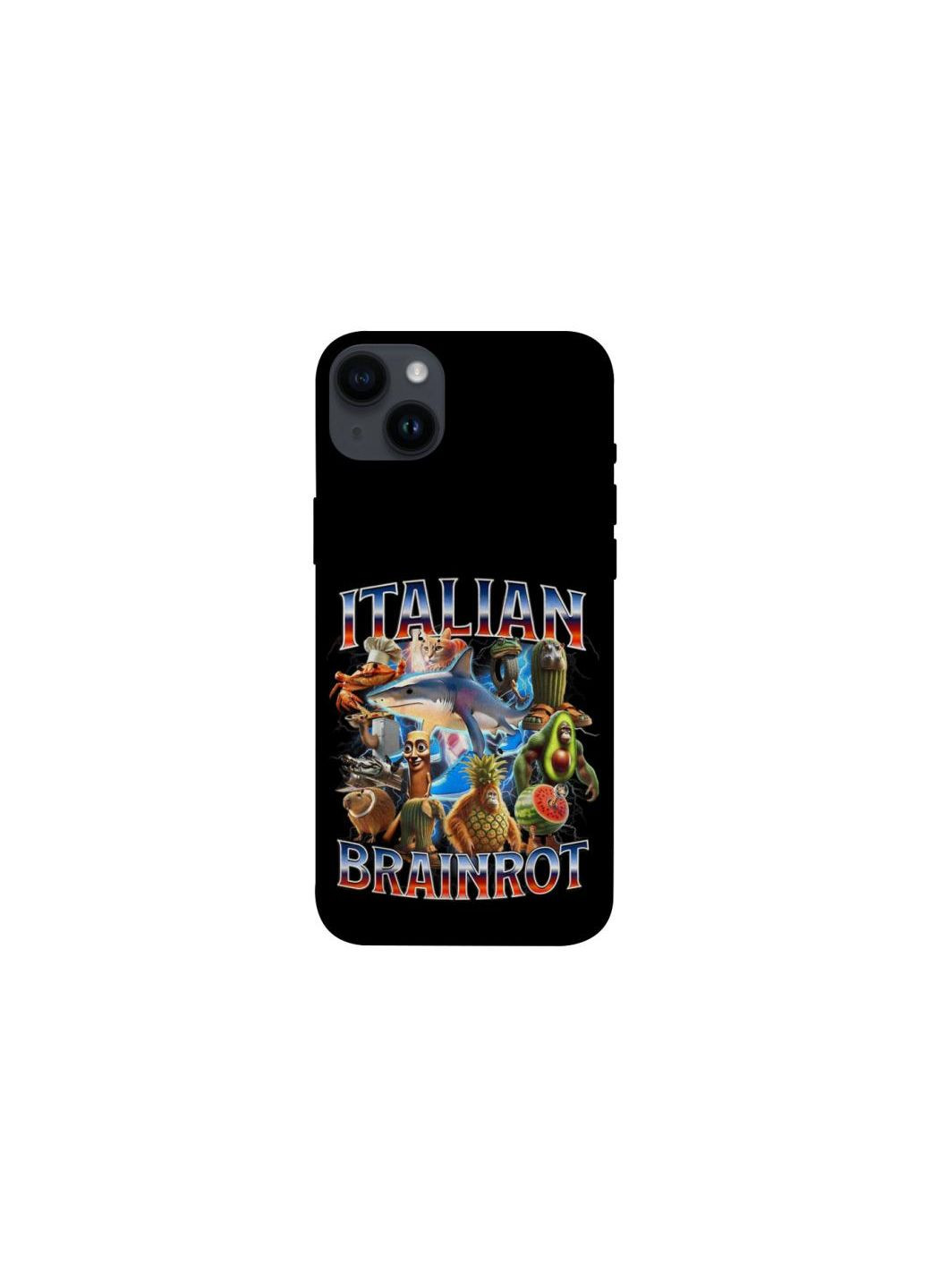 Чехол на Apple iPhone 14 Plus (6.7") Italian Brainrot Frontalka (352209695)