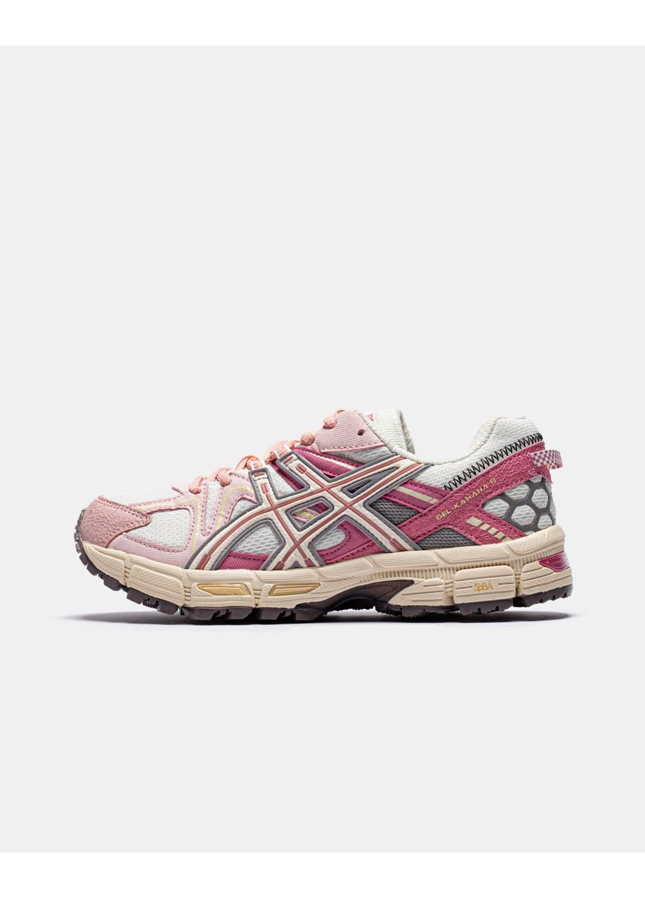 Розовые демисезонные кроссовки мужские asics gel-kahana 8 beige pink асикс гель кахано No Brand