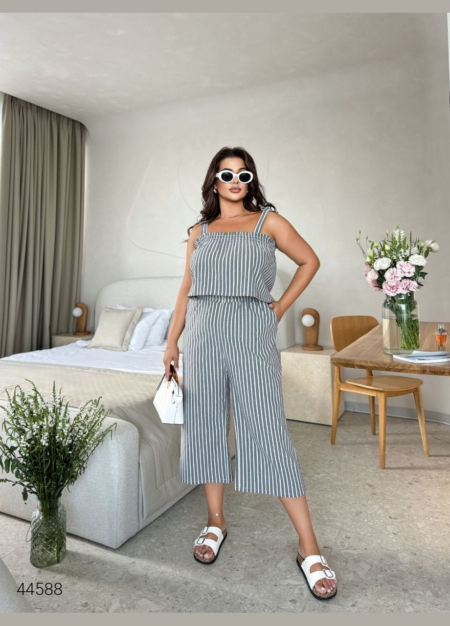 Костюм жіночий у смужку Liton (302878997)