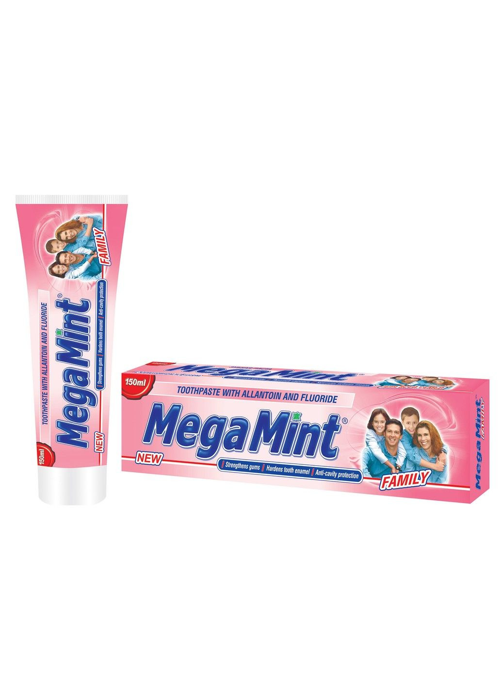 зубна паста 150ml. Mint Family Mega Mint (317903718)
