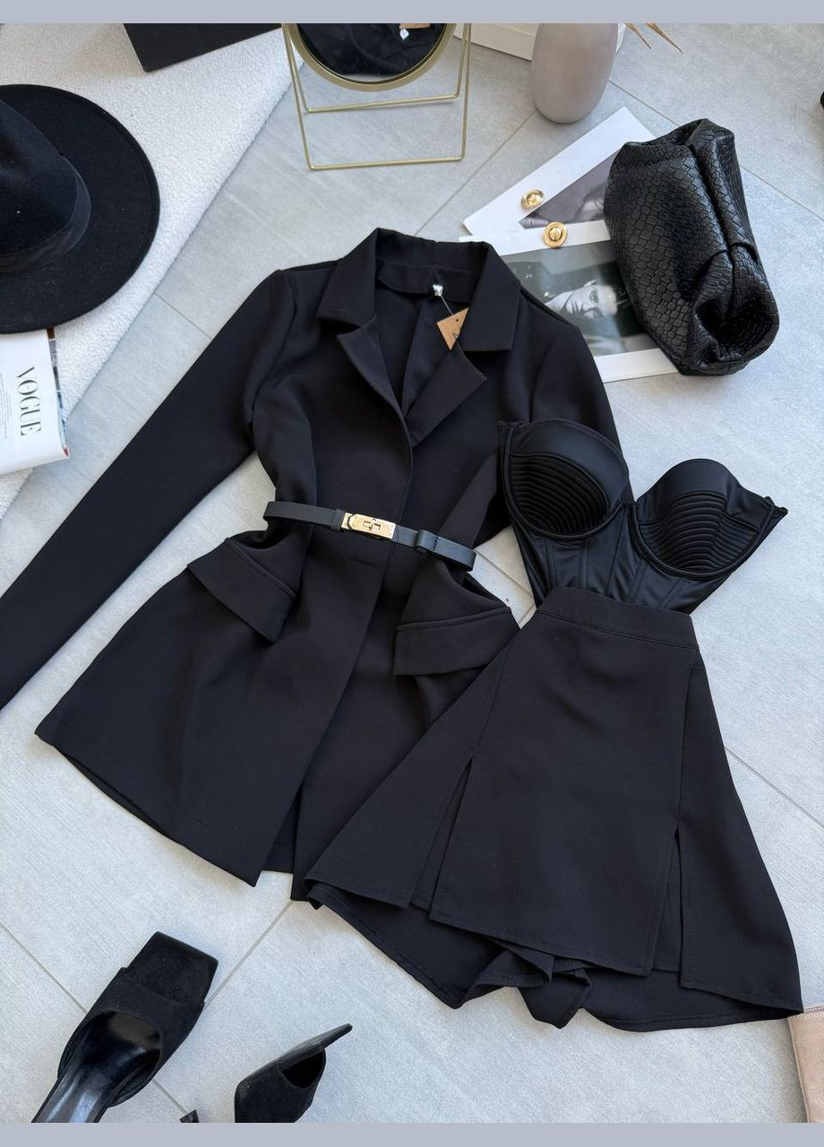 Жіночий костюм з жакета та спідниці-шортів Avanti (333300642)