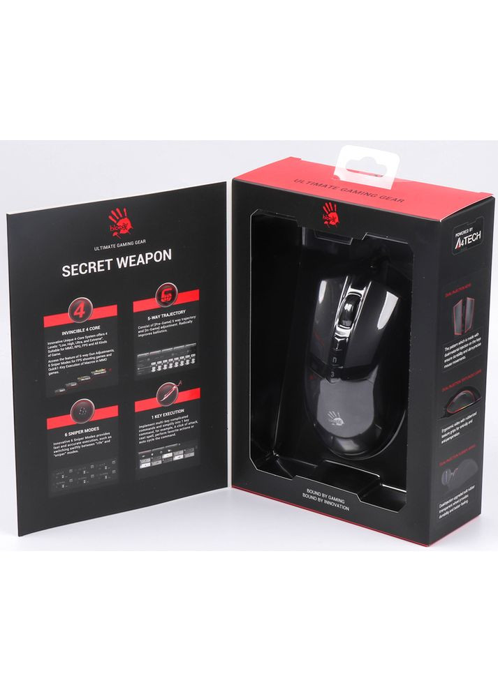 Мышь W90 Max (Stone black) Bloody (360413708)