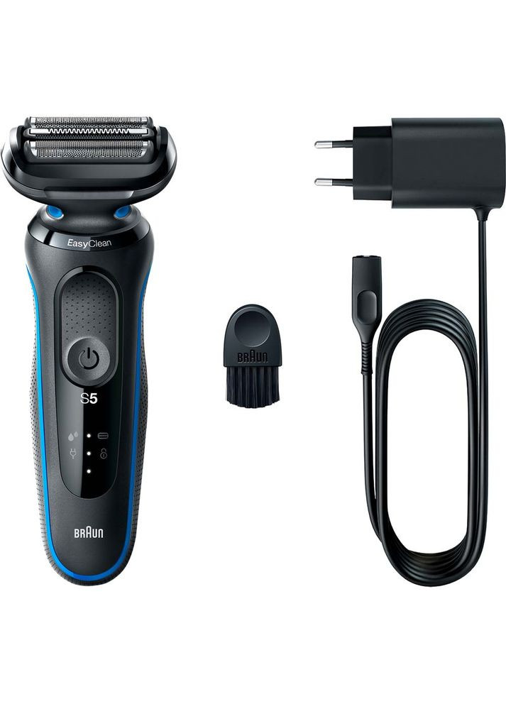 Электробритва Series 5 51B1000s BLACK/BLUE Braun (306528277)