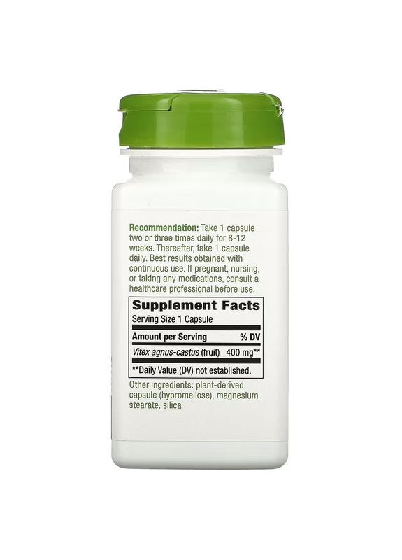 Натуральная добавка Vitex Fruit, 100 вегакапсул. Nature's Way (324418945)