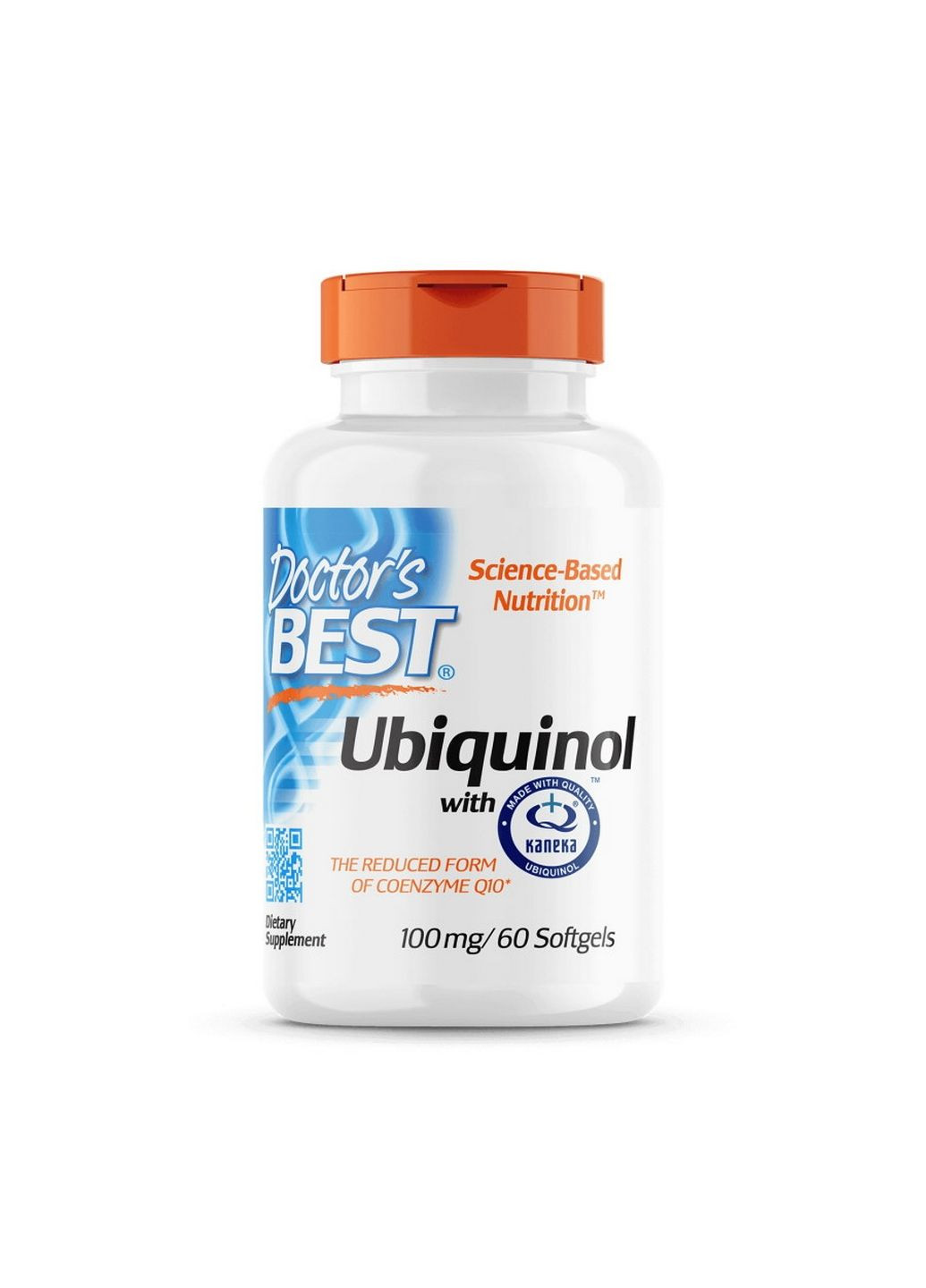Натуральная добавка Ubiquinol with Kaneka 100 mg, 60 капсул Doctor's Best (293342823)
