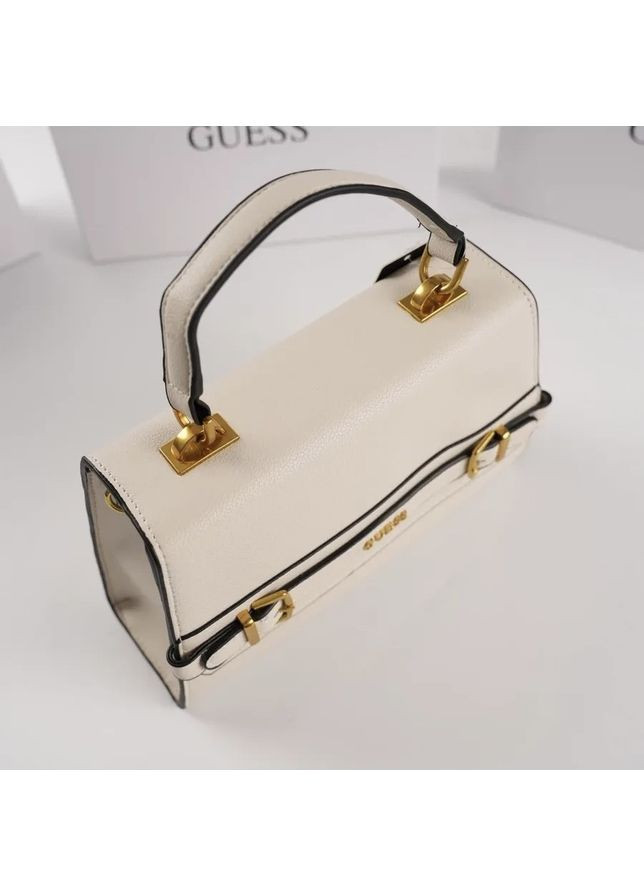 Женская сумка Guess G007 белая молочная No Brand (367041175)