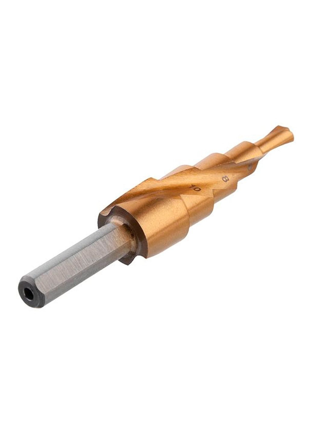 Сверло ступенчатое для металла HSS 4-12 мм для деликатного сверления (1 шт.) Intertool (334317445)