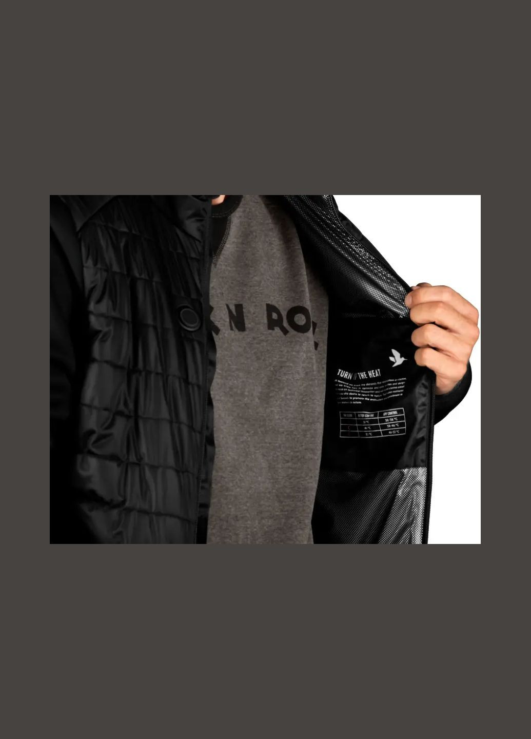 Черная демисезонная куртка seeland heat No Brand