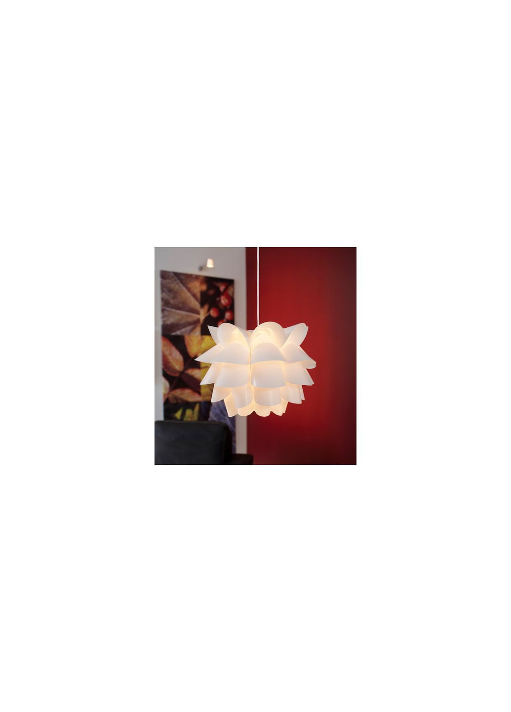 Підвісний світильник білий, IKEA (272150027)